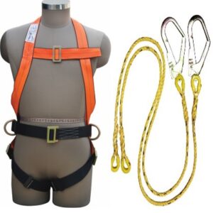 1017 wiith PP Rope Lanyard Harness